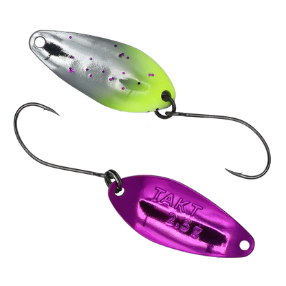 Fangenswert TAKT 2,5 g Spoon Löffel mit stabilem Griff und Edelstahl-Oberfläche, ideal für präzises Fangen und Handhabung