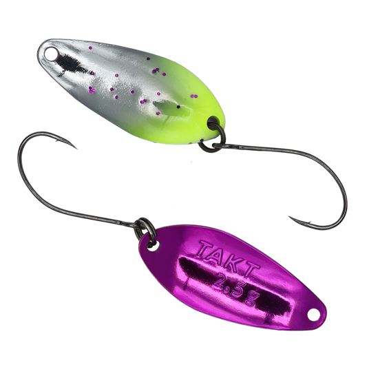 Fangenswert TAKT 2,5 g Spoon Löffel mit stabilem Griff und Edelstahl-Oberfläche, ideal für präzises Fangen und Handhabung