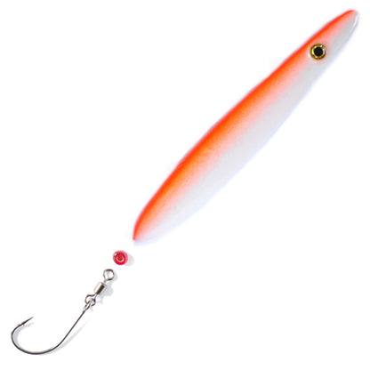 Troutwerk 16g inlineblinker for sea trout fishing, featuring a sleek design and vibrant colors for effective lure presentation.