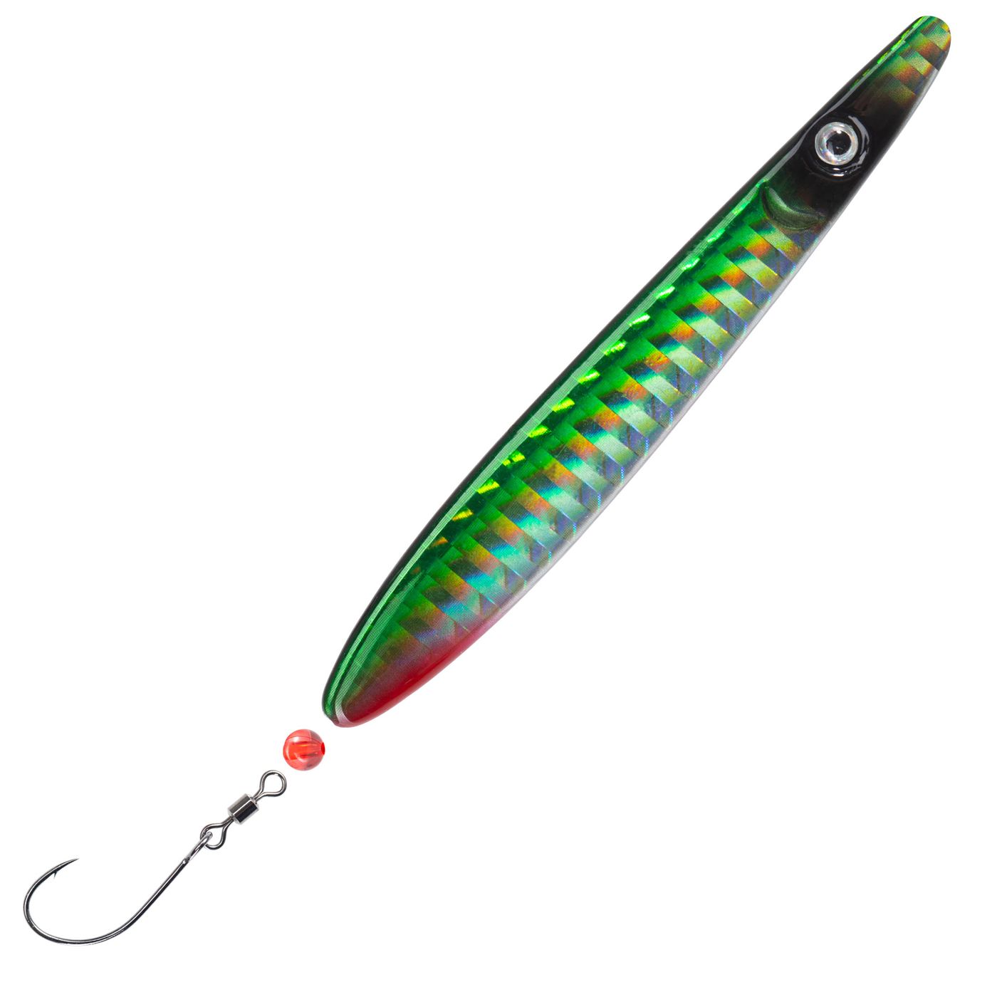 Troutwerk 16g Inlineblinker for sea trout, featuring a sleek design and vibrant color, ideal for fishing.