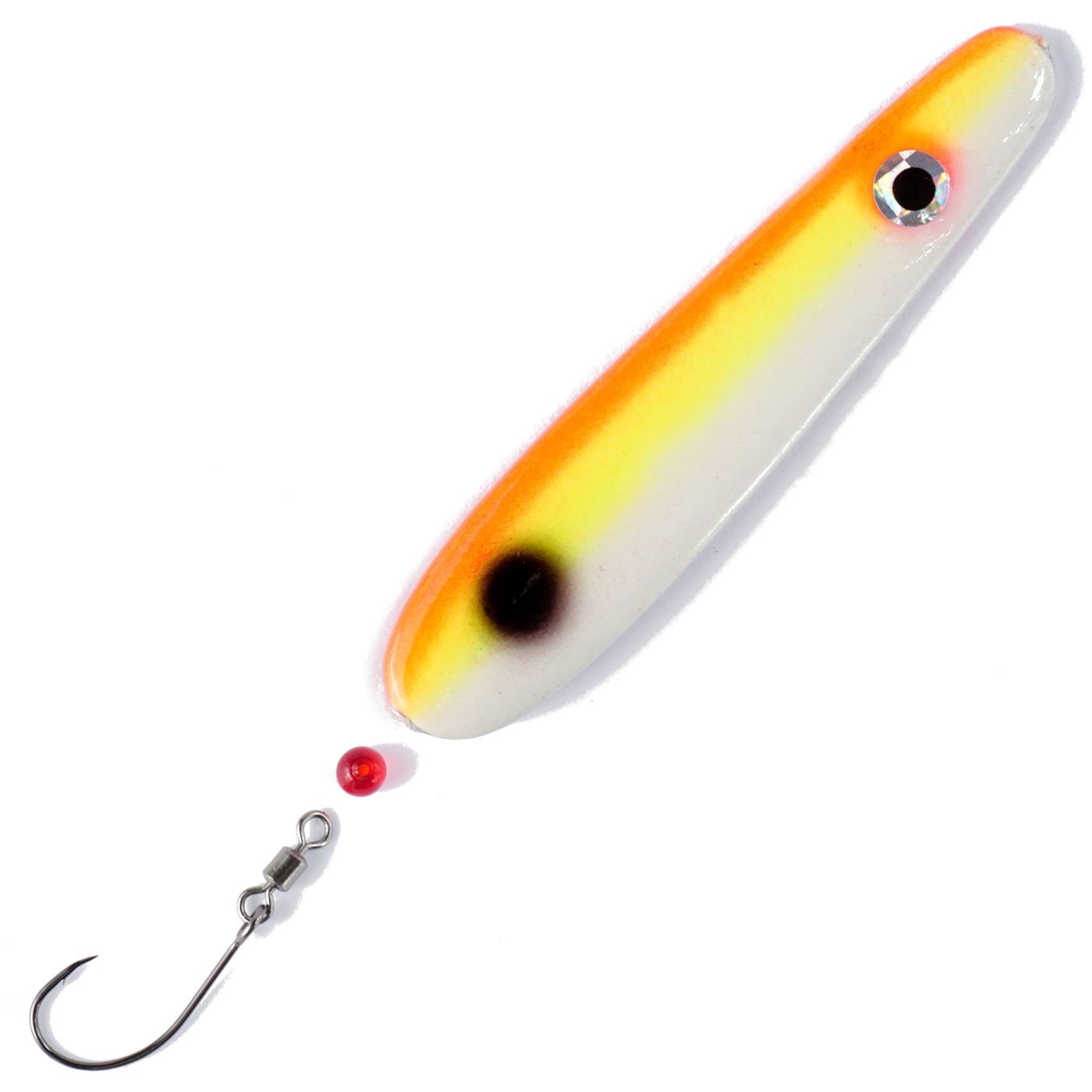 Troutwerk Inlineblinker 22g Meerforellenblinker, 7,4cm, silber, für Meerforellen, Angelzubehör, Fischköder
