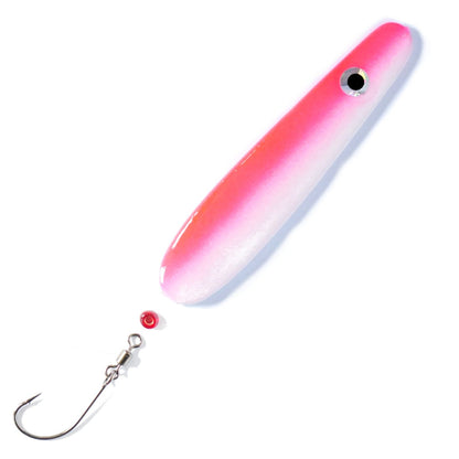 Troutwerk Inlineblinker 22g, 7,4cm, Meerforellenblinker, silberfarbener Angelblinkers für Meerforellen.