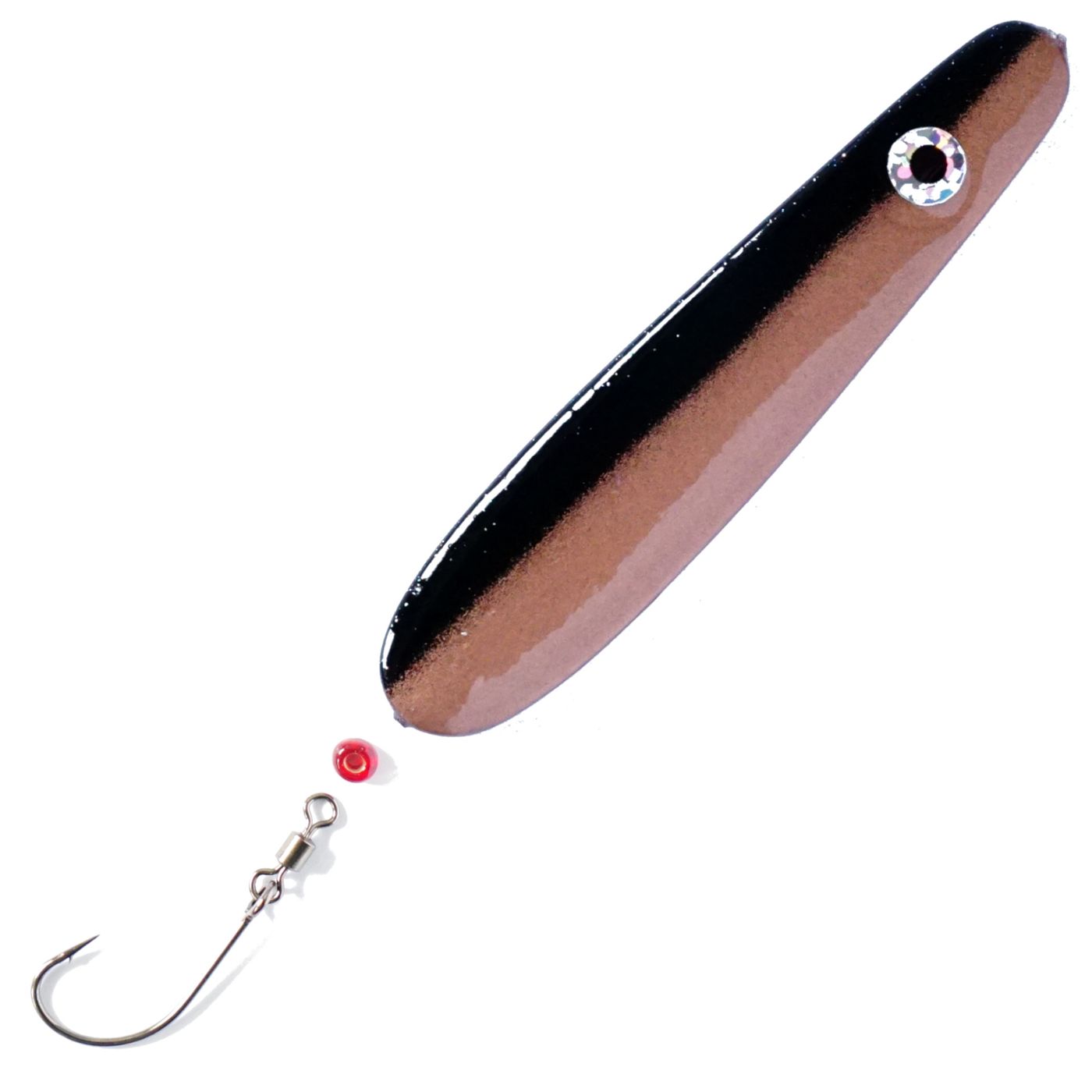 Troutwerk Inlineblinker 22g, 7,4cm Meerforellenblinker in leuchtender Farbe, zum Angeln auf Meerforellen