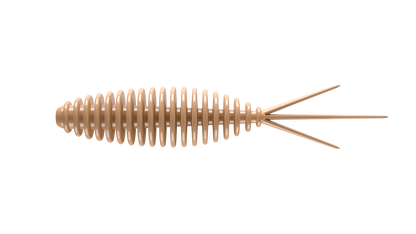 LIBRA LURES Turbo Worm Gummiköder in Pellet-Design, forellenfreundlich, zeigt lebhafte Farben und aromatische Details.