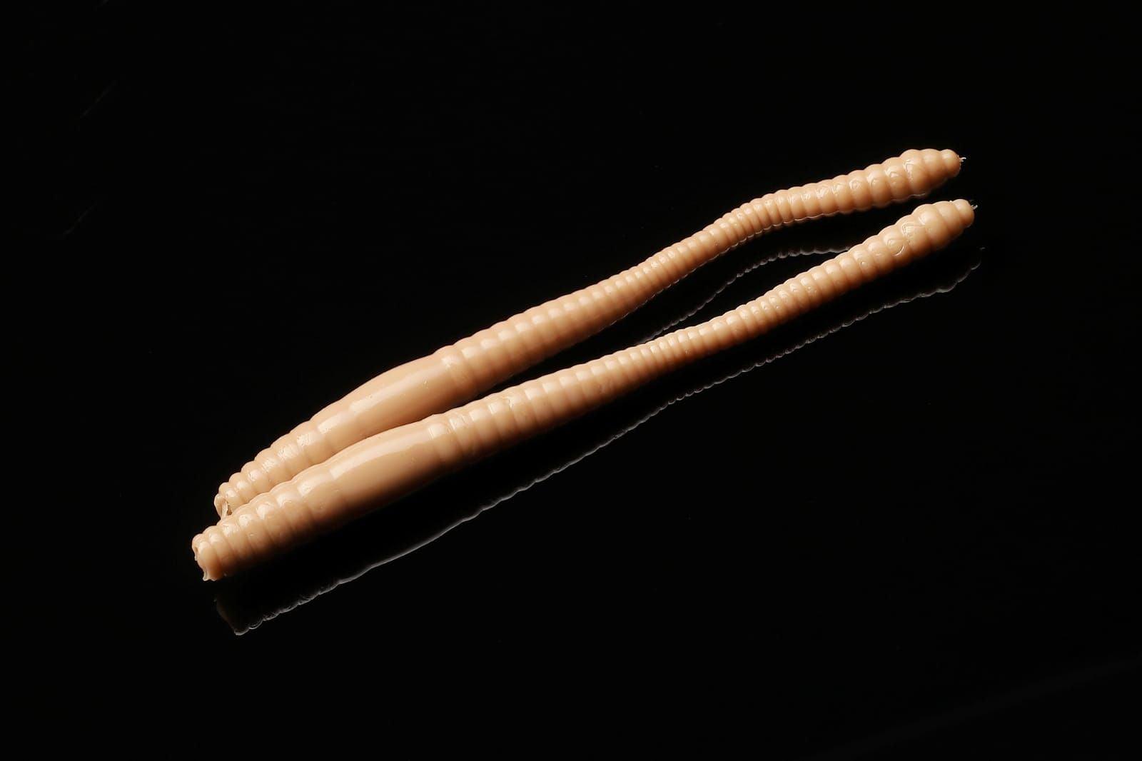 LIBRA LURES DYING WORM 70mm Aroma Käse - SP-Fishing