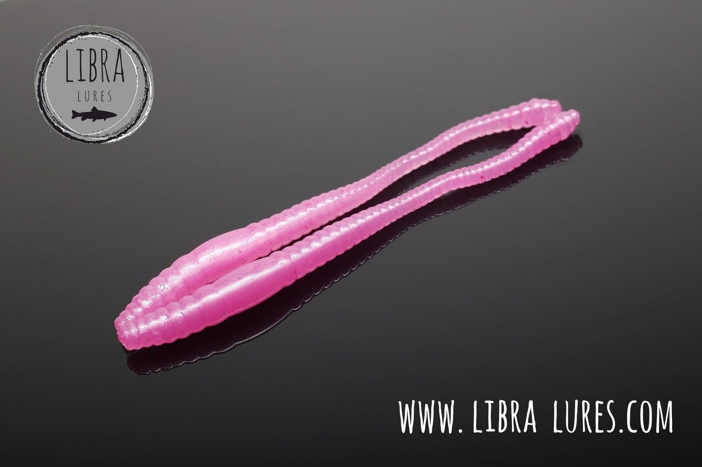 LIBRA LURES DYING WORM 70mm Aroma Käse - SP-Fishing