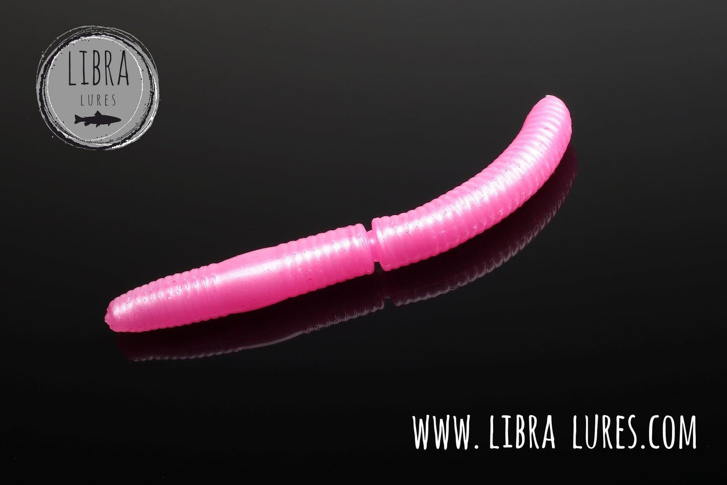 LIBRA LURES FATTY D´WORM 65mm Aroma Käse / Knoblauch / Krill - SP-Fishing