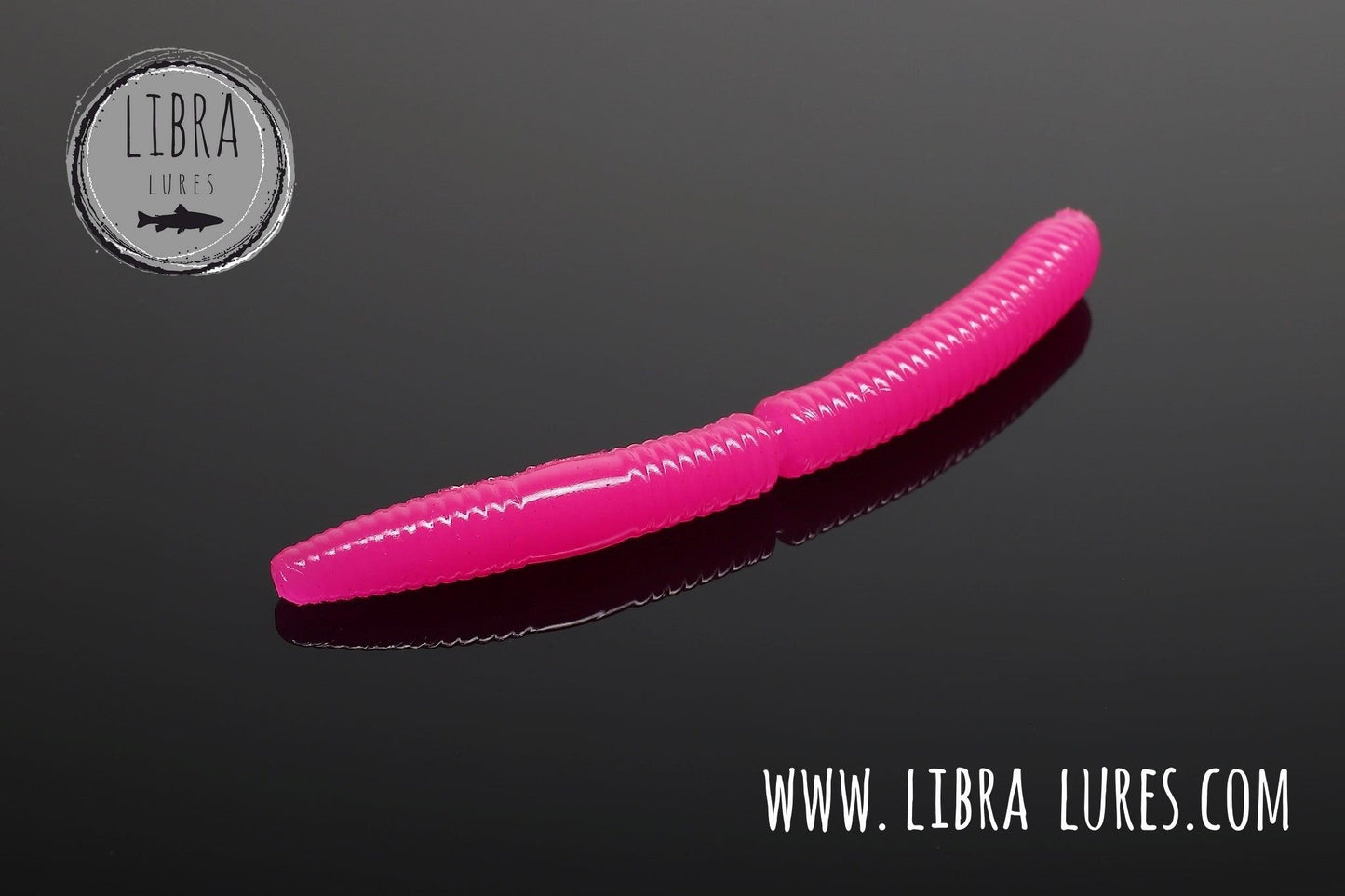 LIBRA LURES FATTY D´WORM 65mm Aroma Käse / Knoblauch / Krill - SP-Fishing