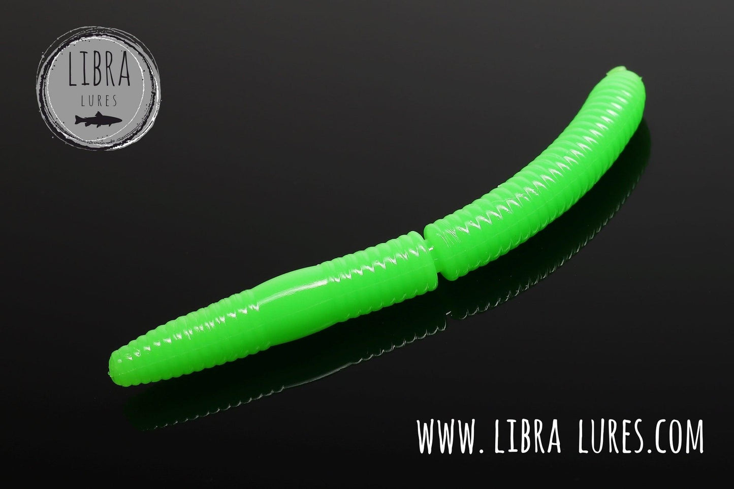 LIBRA LURES FATTY D´WORM 65mm Aroma Käse / Knoblauch / Krill - SP-Fishing
