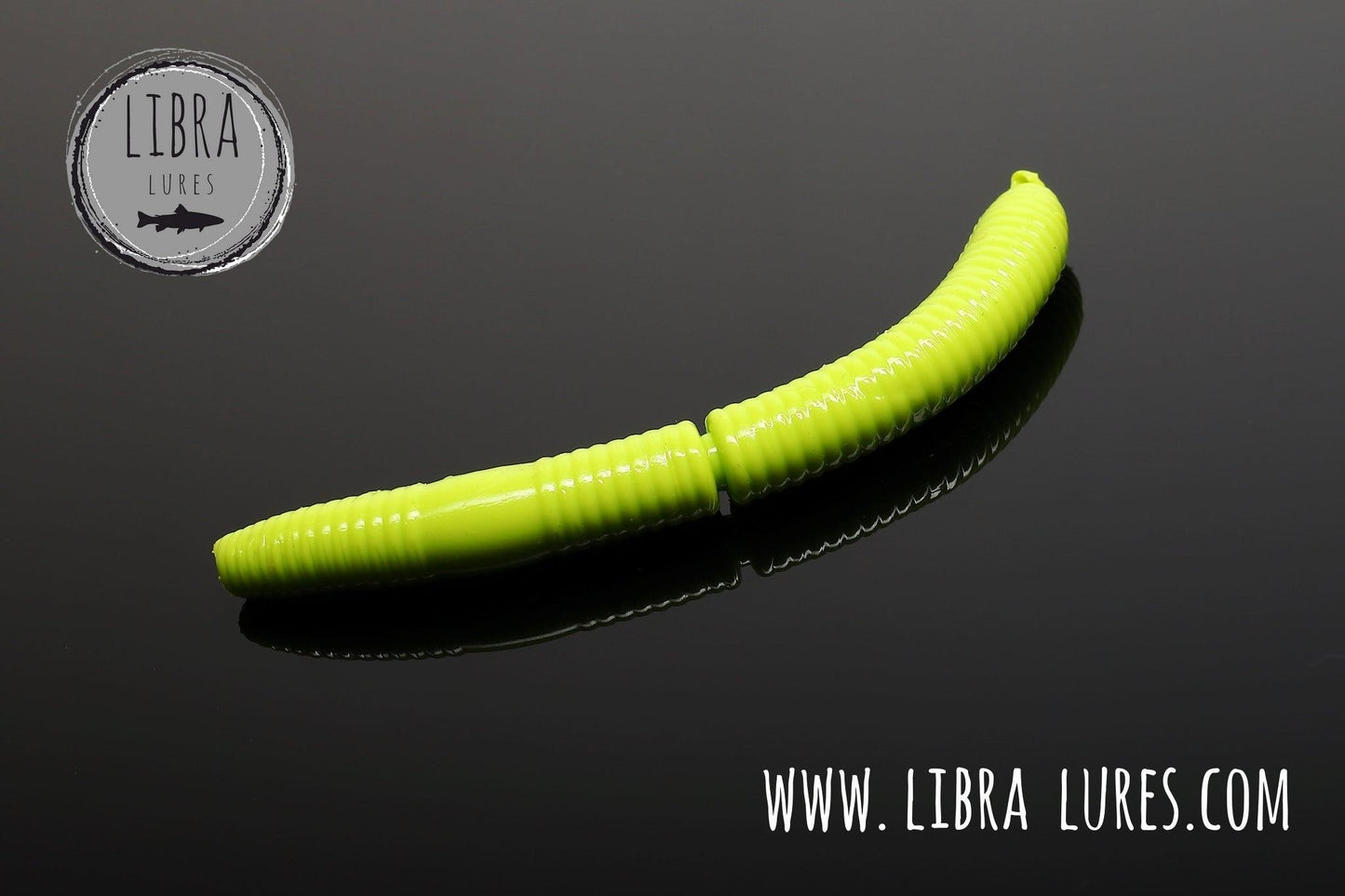 LIBRA LURES FATTY D´WORM 65mm Aroma Käse / Knoblauch / Krill - SP-Fishing