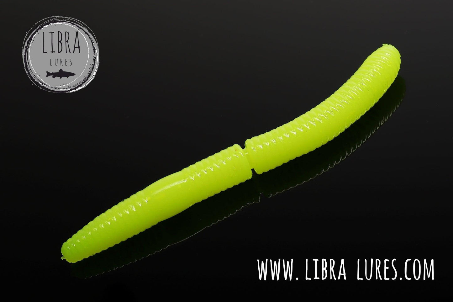 LIBRA LURES FATTY D´WORM 65mm Aroma Käse / Knoblauch / Krill - SP-Fishing