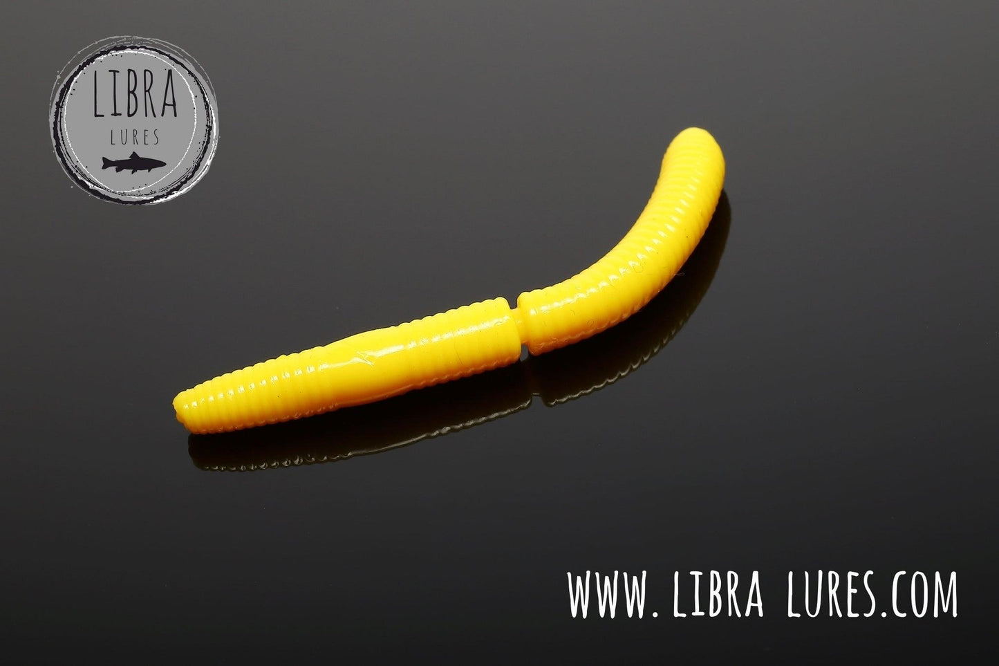 LIBRA LURES FATTY D´WORM 65mm Aroma Käse / Knoblauch / Krill - SP-Fishing