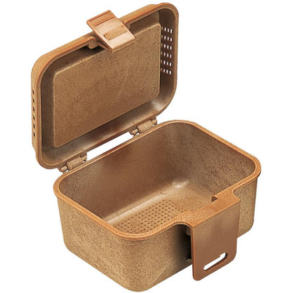 Meiho Köderbox 199, robuste Angelzubehör-Box mit mehreren Fächern für Köder und Angelzubehör.