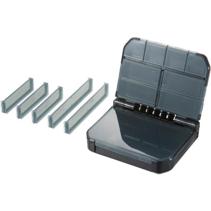 Meiho VS-318 SD Tacklebox mit mehreren Fächern und Griff, ideal für Angler zur sicheren Aufbewahrung von Ködern und Zubehör
