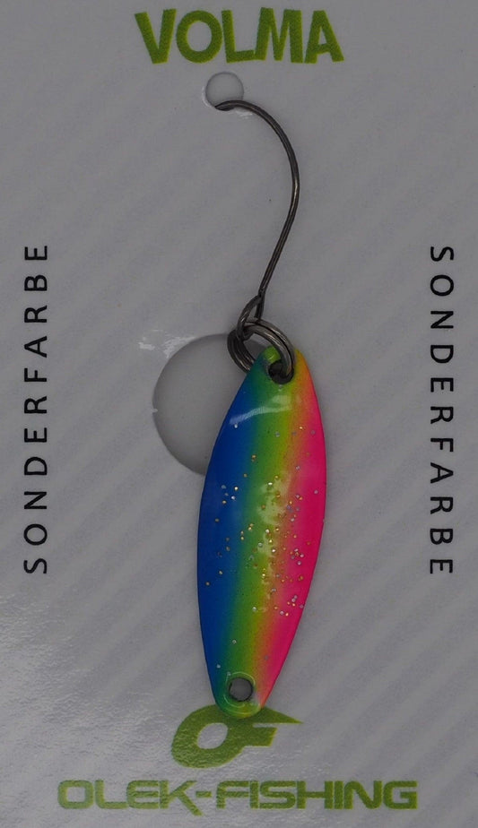 OLEK-Fishing Volma OKS-2 UV Spoon Forellenköder Forellenblinker - SP-Fishing