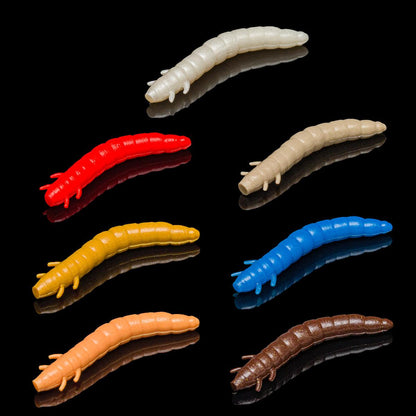 Soorex Pro King Worm 55mm Aroma Käse / Knoblauch - SP-Fishing