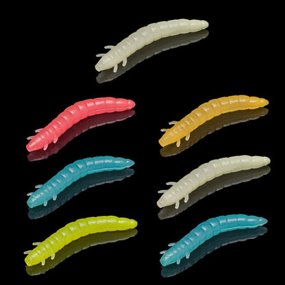 Soorex Pro King Worm 55mm Aroma Käse / Knoblauch - SP-Fishing