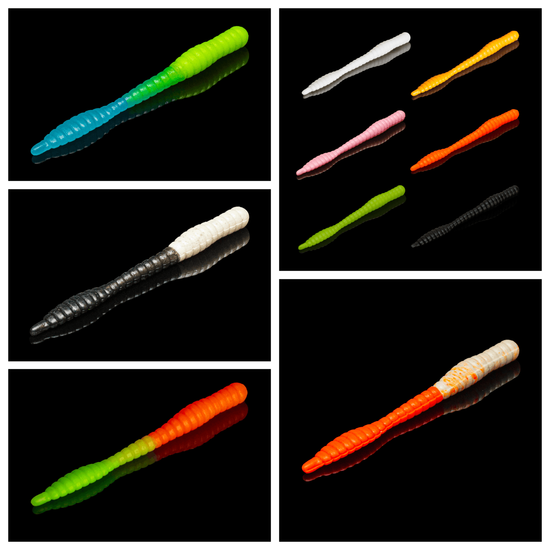 Soorex Pro Worm 80mm Aroma Käse / Knoblauch - SP-Fishing