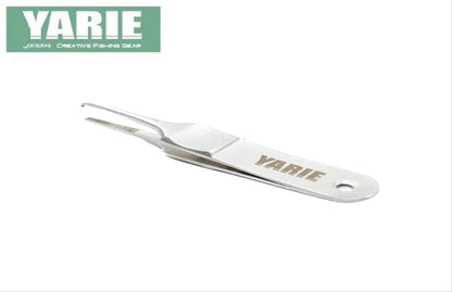 Yarie Split Ring Pinzette, feine Zange zum Öffnen und Schließen von kleinen Ringen, langlebiges Edelstahl, präzise Handhabung.