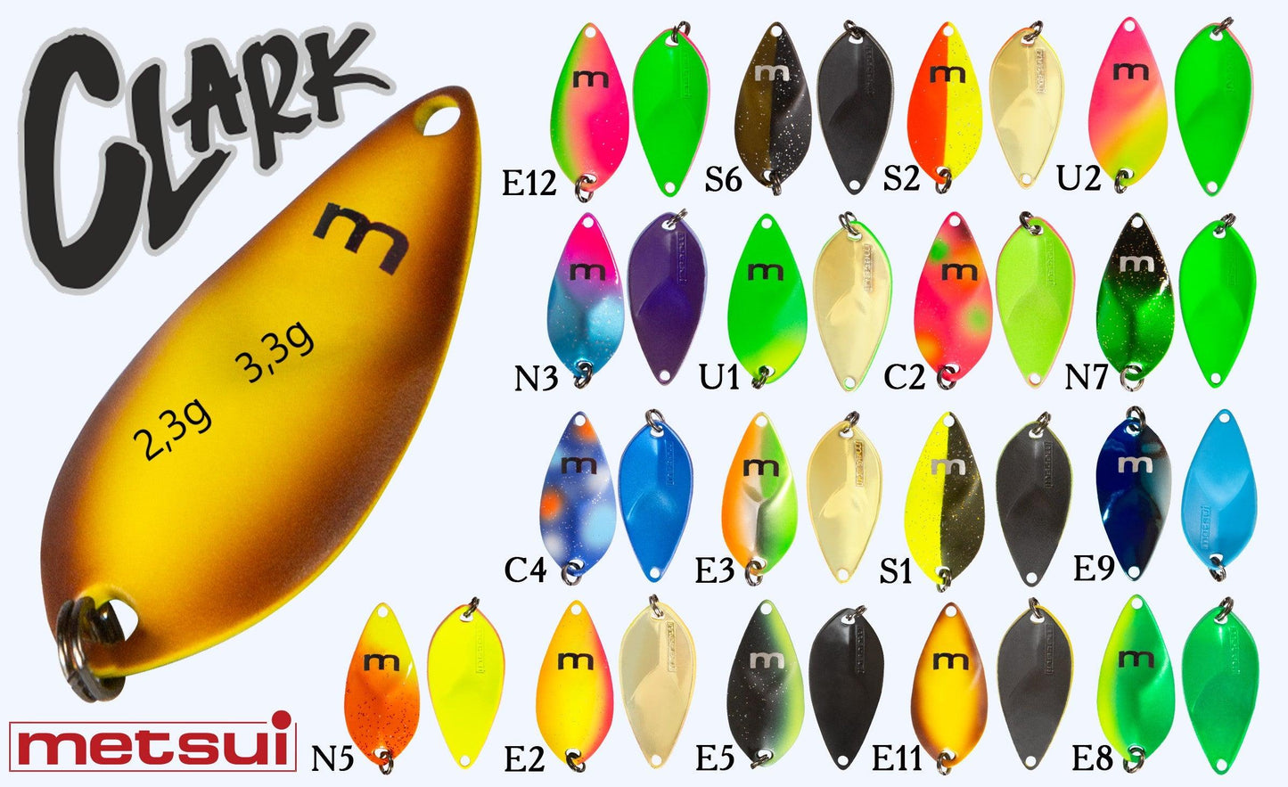 Zemex Mestsui CLARK 3.3 g - SP-Fishing