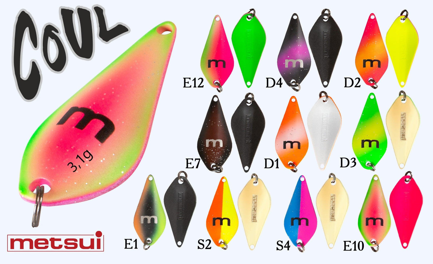 Zemex Mestsui COUL 3.1 g - SP-Fishing