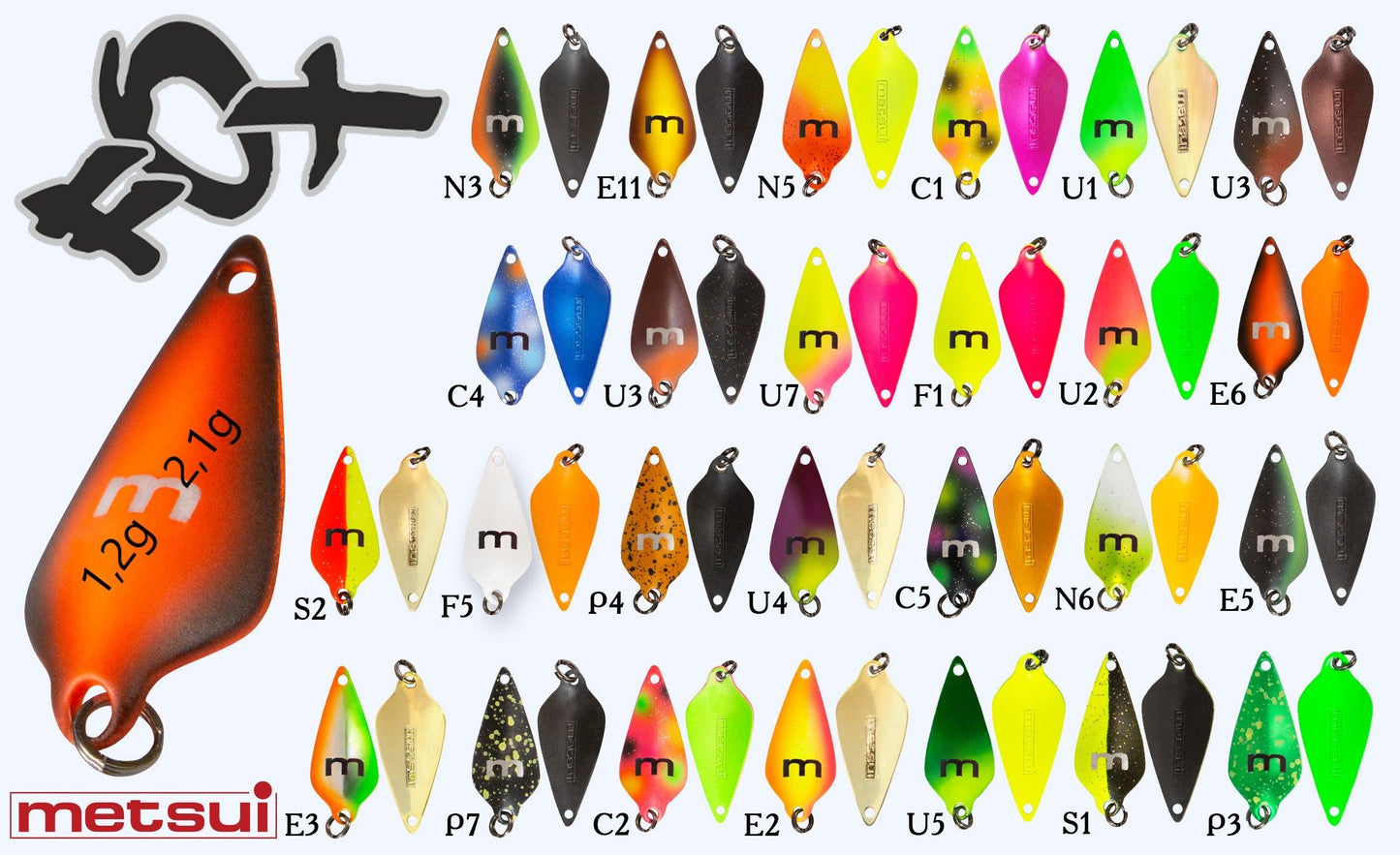 Zemex Mestsui FOX 2.1 g - SP-Fishing