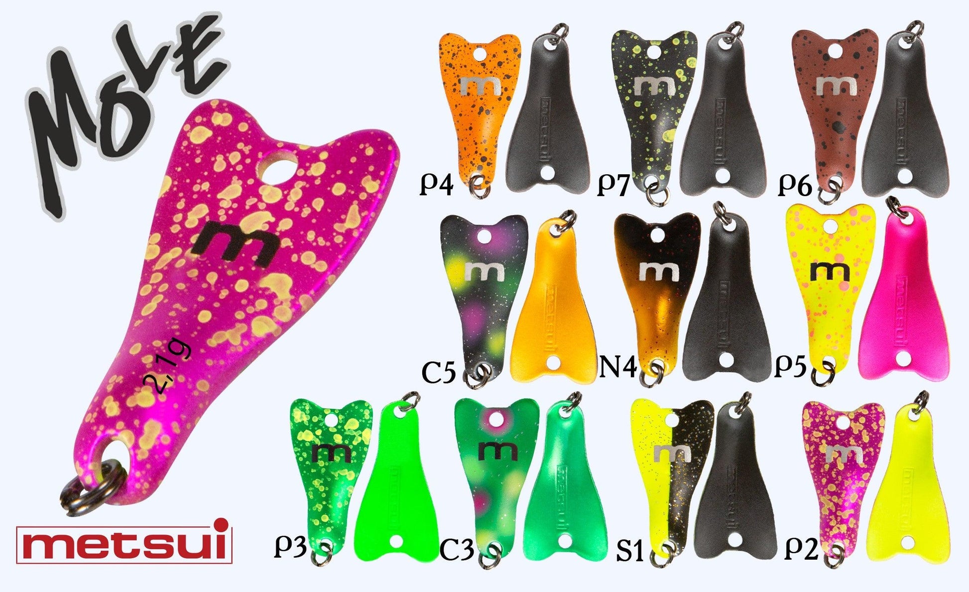 Zemex Mestsui MOLE 2.1 g - SP-Fishing